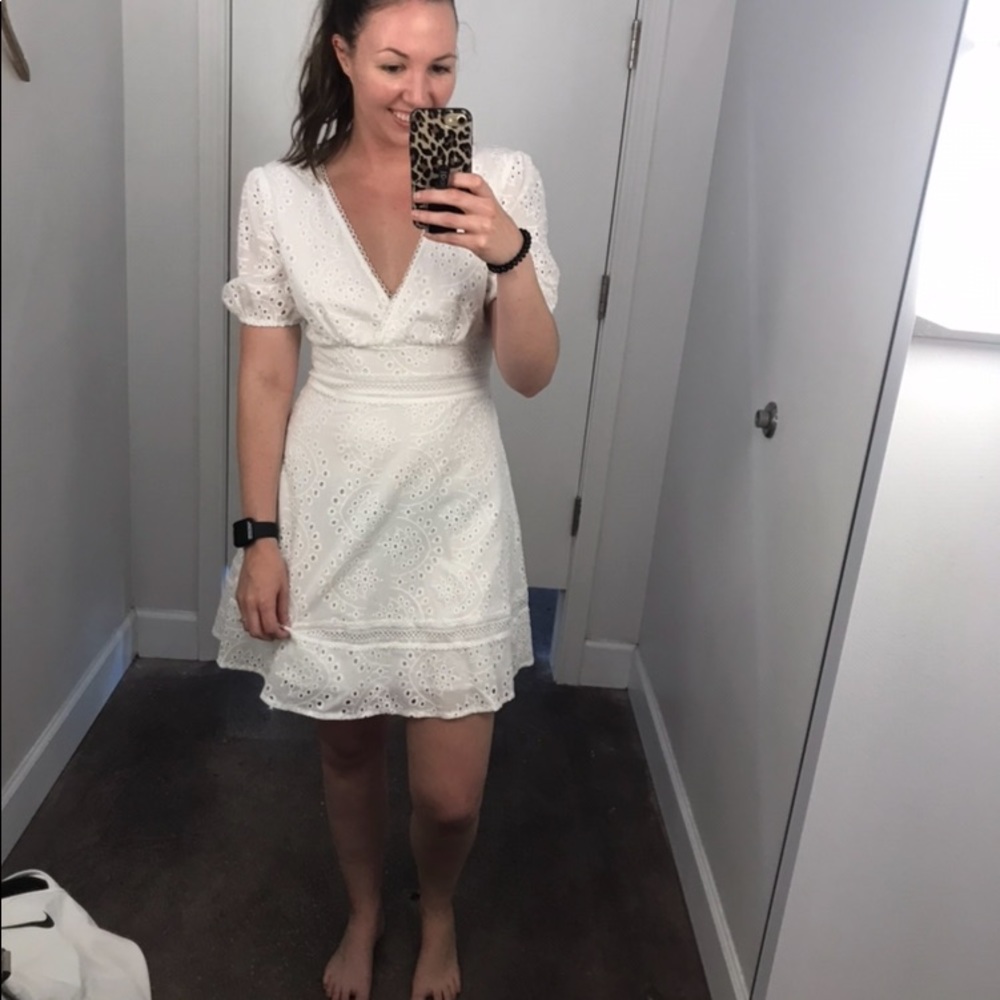 Brand new eyelet dress